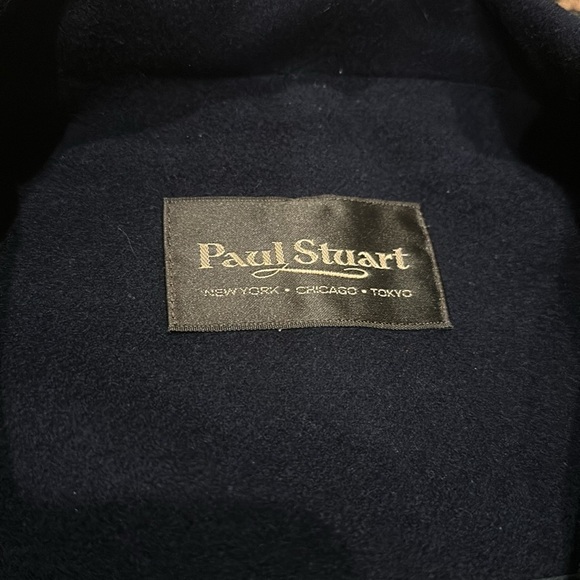PAUL STUART WOOL OVERCOAT BLAZER - Picture 2 of 4